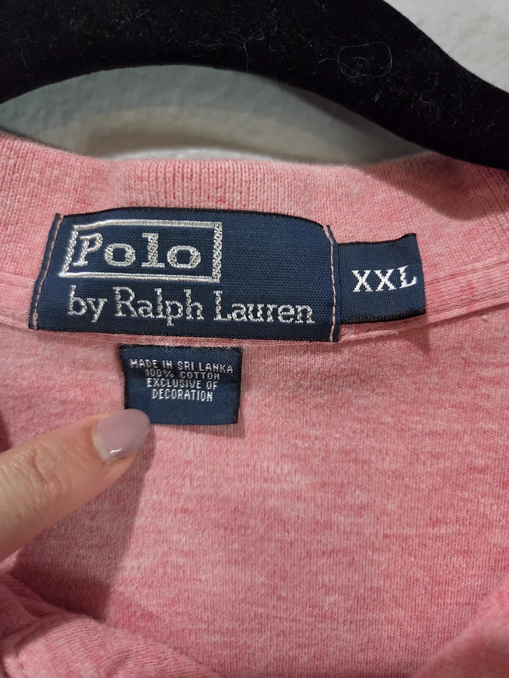Polo by Ralph Lauren Men's Pink Classic Polo Shirt XXL